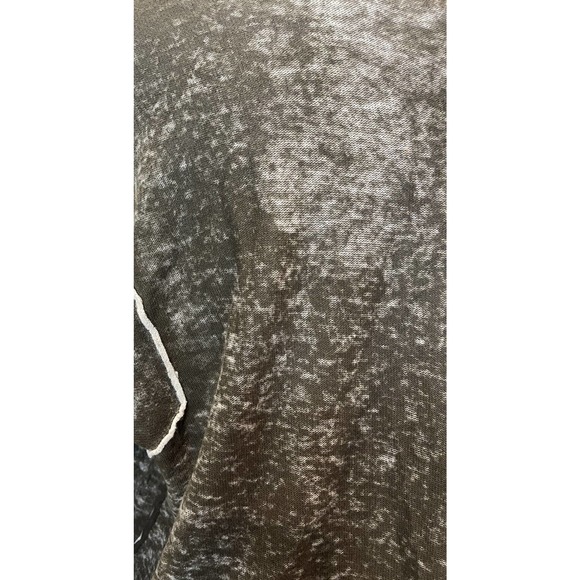 Democracy Womens Green Cotton Sweater Soft Unique Y2K Burnout Fall M Classic - Picture 8 of 14